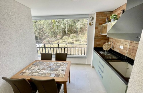 Campos do Jordao Apartment | New Apartment Next to Capivari with Heating