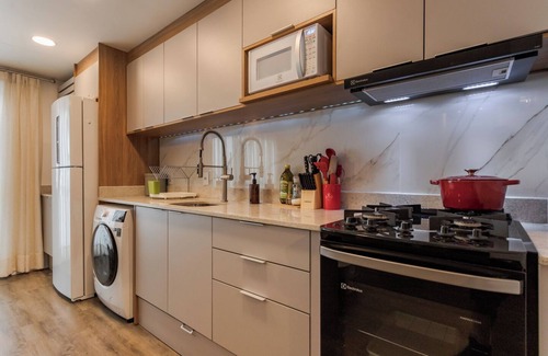 Centro Apartment | New Apartment in the Center of Canoas with 2 Bedrooms and Parking Space