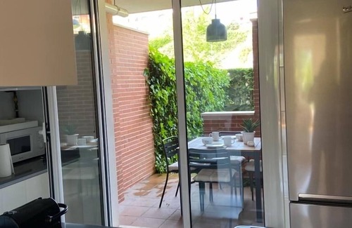 Santander Apartment | NEW apartment with large garden in front of Las Llamas park
