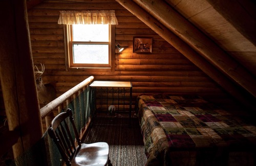 Perham Cabin | NEW! Big Pine | Fireside Log Cabin