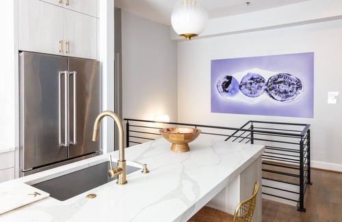 Brush Park Condo | NEW! Brush Park Brilliance! Walk->Stadiums DT Luxe 3BR