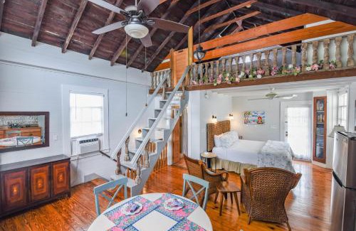 Historic Seaport Apartment | New Coastal Rose - Bright Loft with High Ceilings