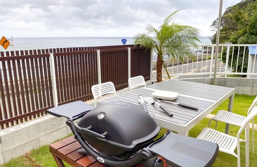 Shirahama Apartment | New construction Allweather barbecue terrace v/Shimoda Shizuoka
