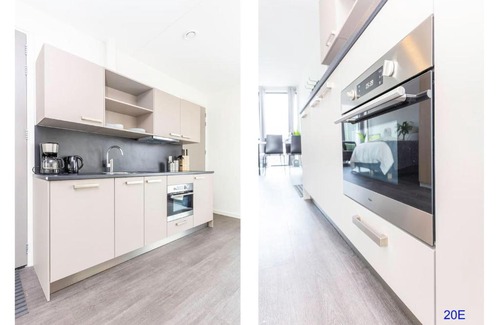 Delft Apartment | New Delft City view central modern family top floor apartment Utopia 20e