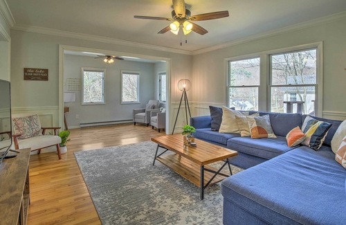 New Fairfield House | New Fairfield Home w/Beach Access & Fire Pit