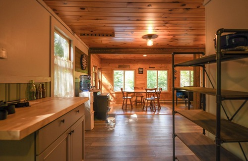 Casco Cottage | New for 2025! Pet-friendly cottage on Coffee Pond with excellent fishing!