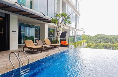 Tangerang Apartment | New Furnished 1BR SOHO with Sofa Bed at Brooklyn Apartment By Travelio