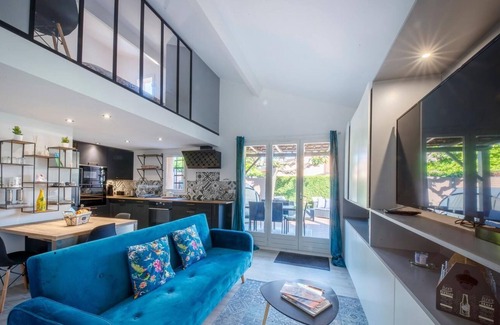 Bastide Giraud House | New furnished 2-room duplex villa with swimming pool