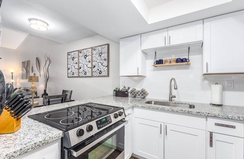 Lake Biltmore Village Condo | NEW & GORGEOUS Lakefront ZEN 3 bedrooms [2 KING +1 Queen]