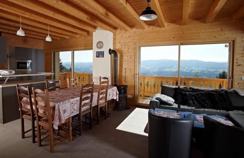 Foncine-le-Haut Ski Chalet | NEW HOLIDAY CHALET FULL SOUTH CLOSE TO SKI SLOPES