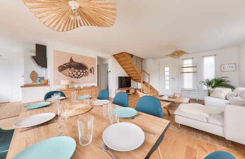 Le Tour-du-Parc Ski Chalet | New house for 8 - 500m plage du Rouvran