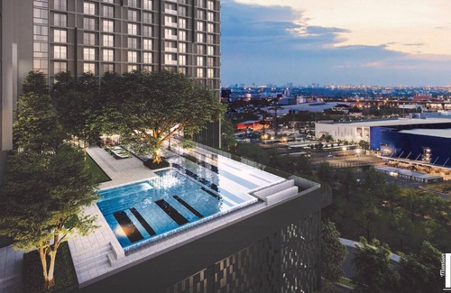 Bang Kaeo Apartment | New launch 20% off, Cozy 1-bedroom Condo, 5min to Mega Mall, 20min to Airport