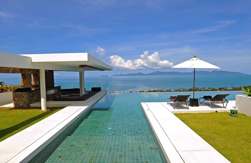 Mae Nam House | New Listing Grand Blue View Estate - 2 adjacent villa 10BR sleeps 24 Sea Views