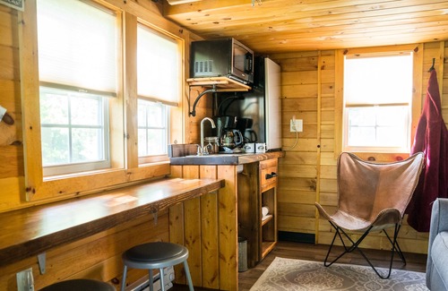 Nottingham Cabin | NEW LISTING- Picturesque wooded property with unique TINY HOUSE--lovely getaway!