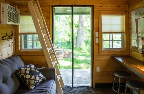 Nottingham Cabin | NEW LISTING- Picturesque wooded property with unique TINY HOUSE--lovely getaway!