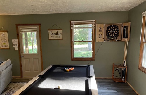 Mauston Cabin | New Listing Special Pool Table, Dart Board, Sleep 6, Near Castle Rock Lake/Dells