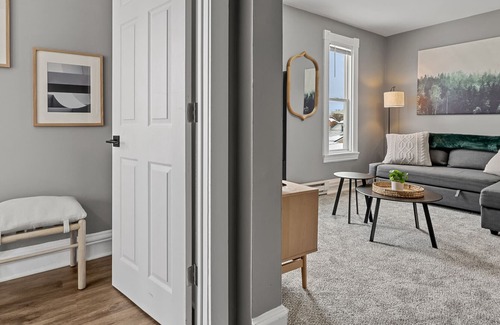 Northeast Minneapolis Apartment | NEW LISTING- Upper Level of Duplex- WFH Desks, 5 mi to Dtwn!