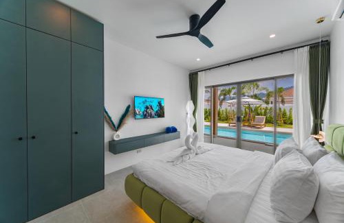 Maret Villa | New Luxury 3 Bedroom Villa in Lamai area , Olive Villa