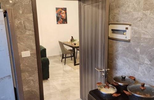 Ngaliema Apartment | New modern one bedroom apartment in Kinshasa, Kitambo. Wifi/AC/Generator