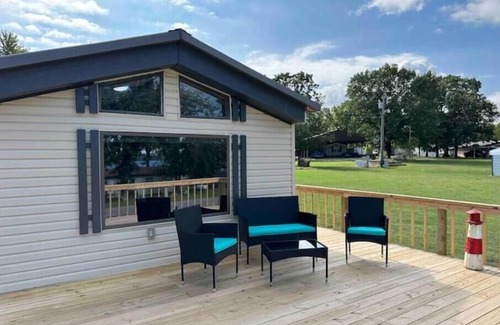 Afton Apartment | New! On Grand Lake DeckView! At Red Arrow Marina. No cleaning fee! Comfy2bed/2Ba