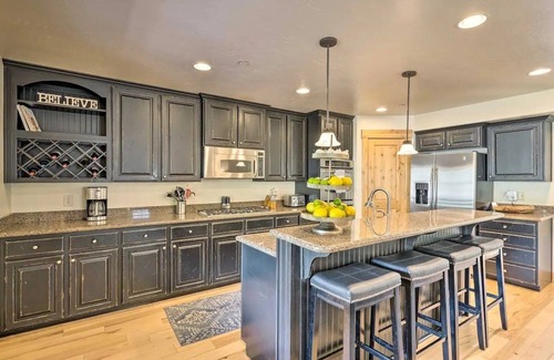 Bear Hollow Village House | New!-Park CityTownhome, View of Olympic Park Mt.