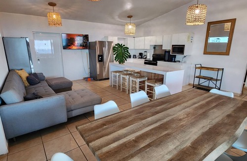 Puerto Real House | NEW PRIVATE INFINITY POOL , Ocen view , walk to beach + 2 jacuzzi.