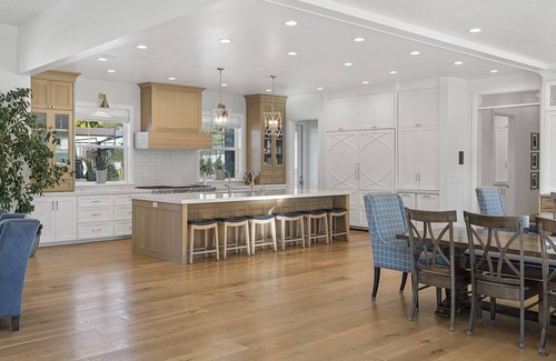 Mapleton House | New resort-style vacation property with ponds, pool, sport court and theater