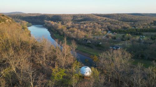 Cotter Other | NEW RIVER VIEW Cliff Dome Glamping @ White River, minutes to fishing, hikes!