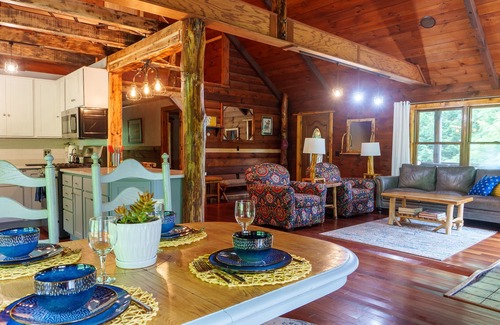 Bolton Landing Cabin | New! Rustic Comfort - Convenient, Secluded Year-nRound Mountainside Retreat