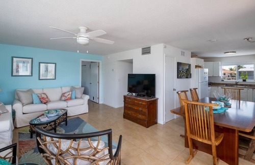 White Marlin Beach House | New saltwater pool, pet friendly, waterfront house with dock