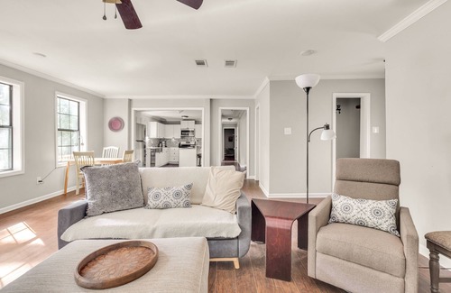 Daphne House | NEW! Serene Oasis in Daphne: Cozy Home with Giant Oaks
