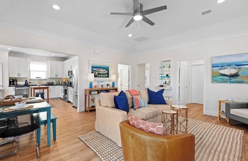 Clear Lake Shores House | NEW! The Kipp House! Luxury home walking distance to Boardwalk!