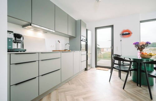 Mirow Apartment | New, top modern and stylish vacation apartment on the kl. Lake near Mirow in a dream location