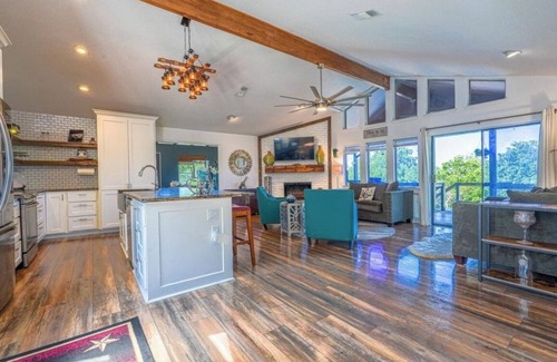 Lake Whitney House | New! Updated home with Pool, Lake Access & View! Pet Friendly!
