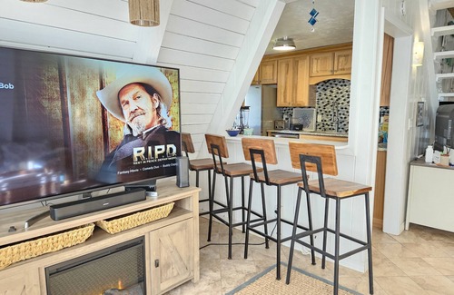 Spring Hill House | NEW - Waterfront A Frame - Screened In Pool - Pet Friendly - Private Dock
