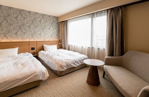 Toon Hotel | New Wing Deluxe Twin Room | Breakfast included/Toon Ehime