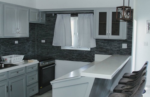 Oyster Pond Apartment | New with a View. Fully Furnished 2 Bedroom APT in Gated Community.