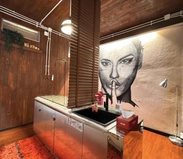 Khlong Toei Apartment | New York Loft & Japanese Magic by V4SKIN