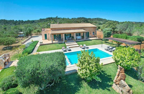 Cas Concos Villa | Newly Built/Beautifully Finished Villa, A/C, Private Pool in a Picturesque Location near Cas Concas