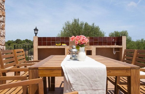 S'alqueria Blanca House | newly built villa, Quiet Location, Rustic Style, Swimming Pool