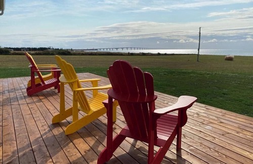 Borden-Carleton House | Newly built with "the best view on the island". Handy access to the beach.