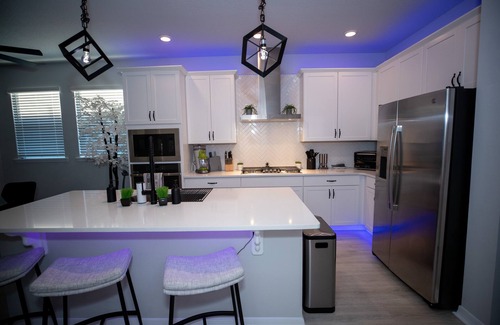 Colonialtown South House | Newly Constructed Modern Pet Friendly Zen Home W/Private Home Theater & Hot Tub! 1 Bedroom Home by RedAwning