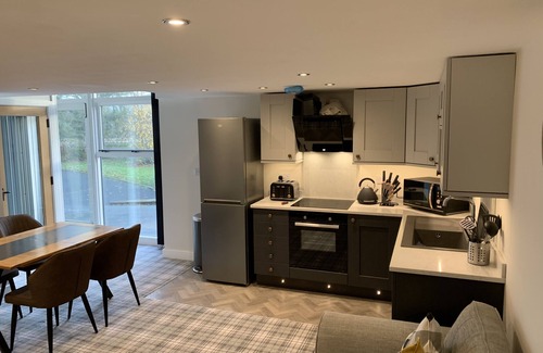Bretherdale House | Newly converted barn with hot tub,stylish interior and outdoor space