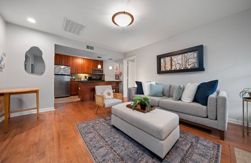 Allandale Condo | Newly furnished 2/2 bedroom condo in Centrally-located, delightful Austin