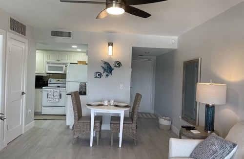 Marco Island Apartment | Newly remodeled condo with beautiful view by the Gulf and private beach access.