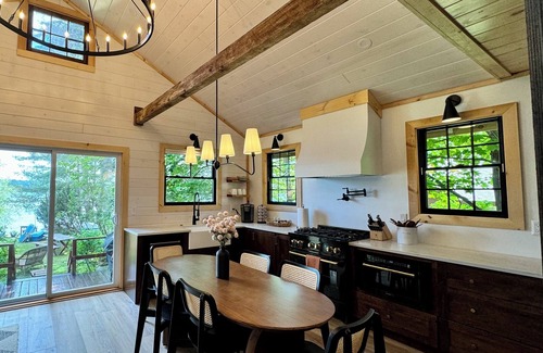 Old Forge Cabin | Newly remodeled-Lakefront cabin on 4th Lake w/dock & kayaks. Trail 5 Access