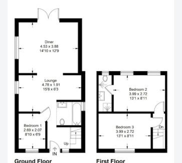 Runnymede Apartment | Newly Renovated Detached House Weybridge Garden Free Parking WiFi Netflix Train Station London Amenities Nature Work Contractors Family Holiday