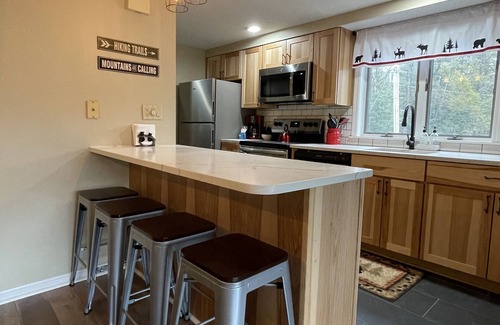 Bartlett Condo | Newly renovated Nordic Village condo