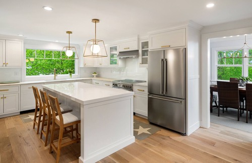 Rowayton House | Newly renovated Rowayton village jewel box, one block from town and beach.