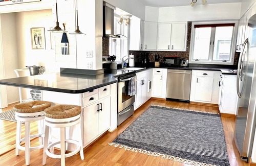 Alexandria Bay House | Newly Renovated Waterfront Home with Protected Boat Slip in Alexandria Bay NY.